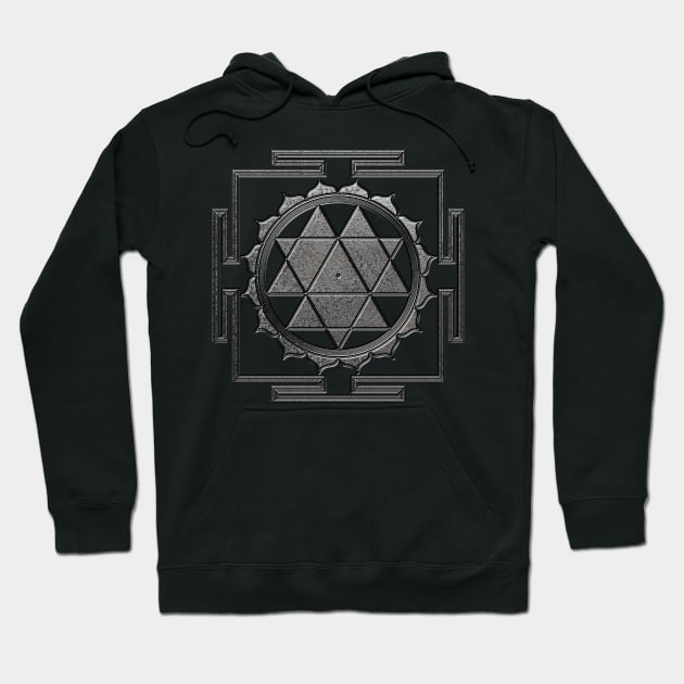 Sri Yantra  / Sri Chakra Hoodie by Nartissima